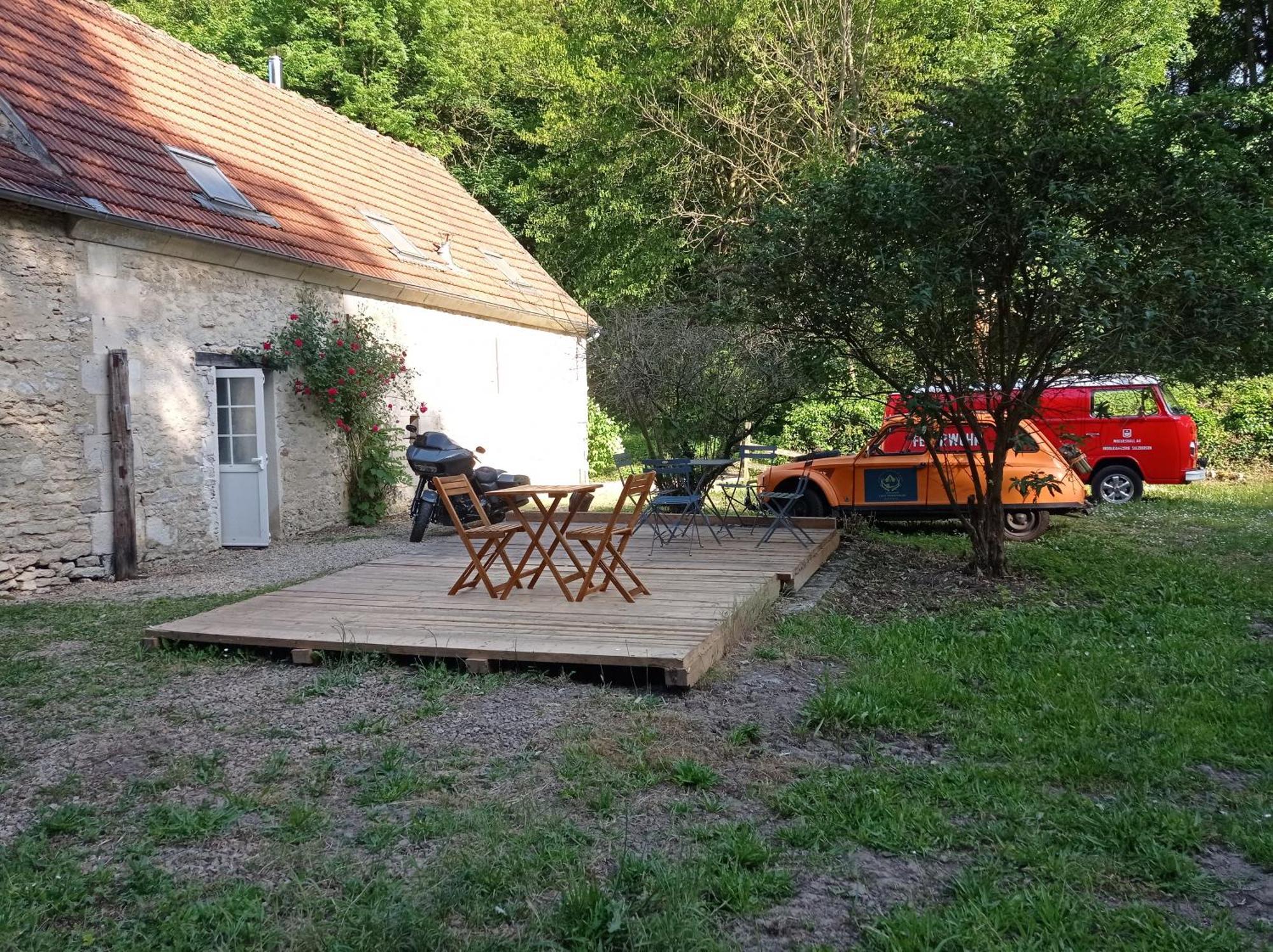 Vila Chez Tombivouac Pierrefonds Exteriér fotografie