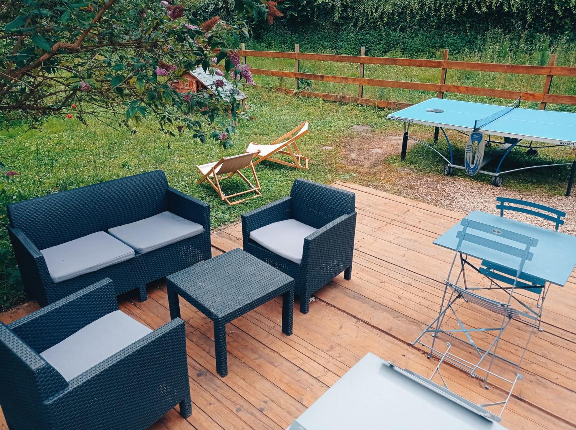 Vila Chez Tombivouac Pierrefonds Exteriér fotografie